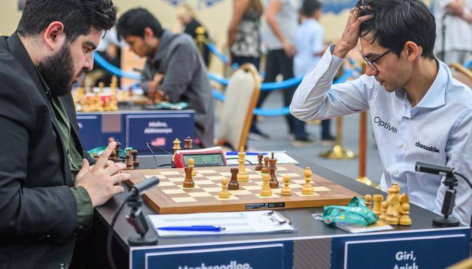 تساوی مقصودلو مقابل حریف هلندی در دور هشتم شطرنج گرند سوئیس