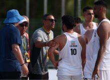 شکست هندبال ساحلی ایران مقابل قهرمان جهان
