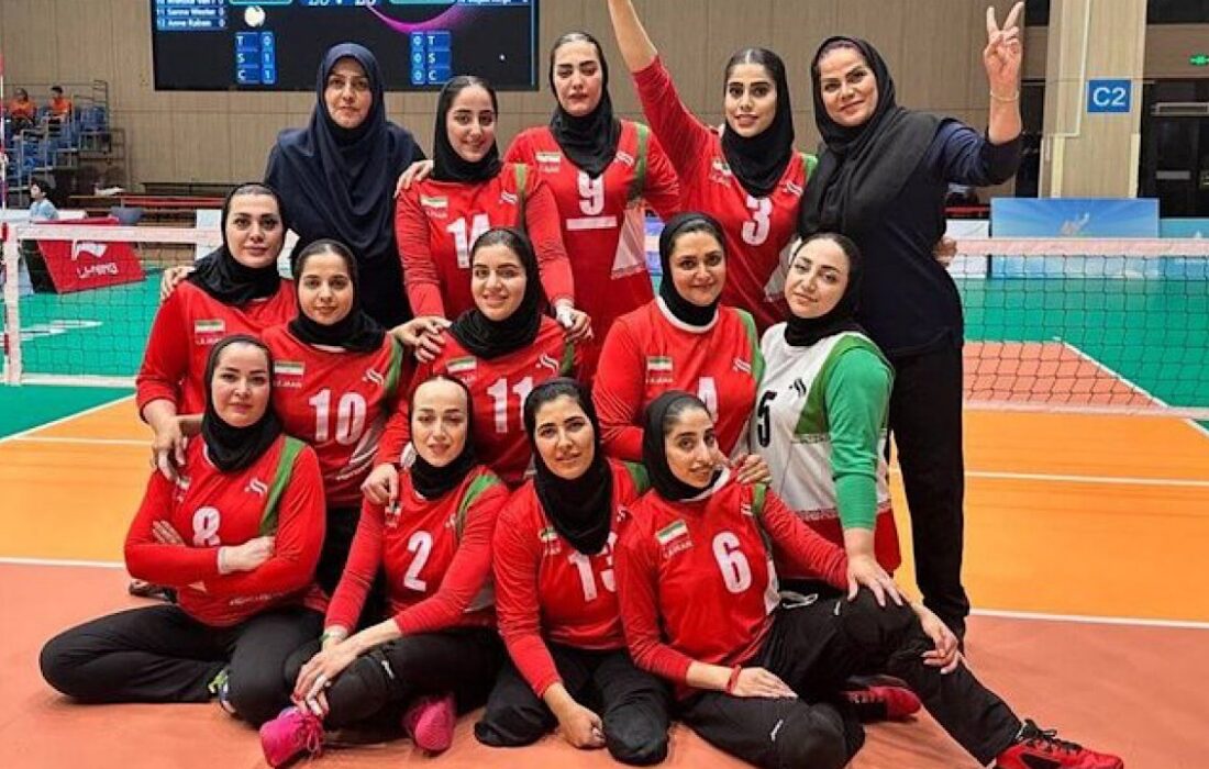 هفتمی تیم والیبال نشسته بانوان ایران در جهان با شکست ژاپن