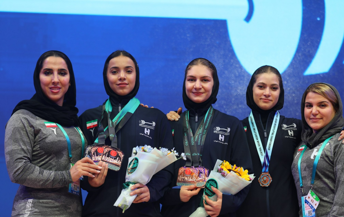 درخشش دختران وزنه‌بردار ایران در آسیا