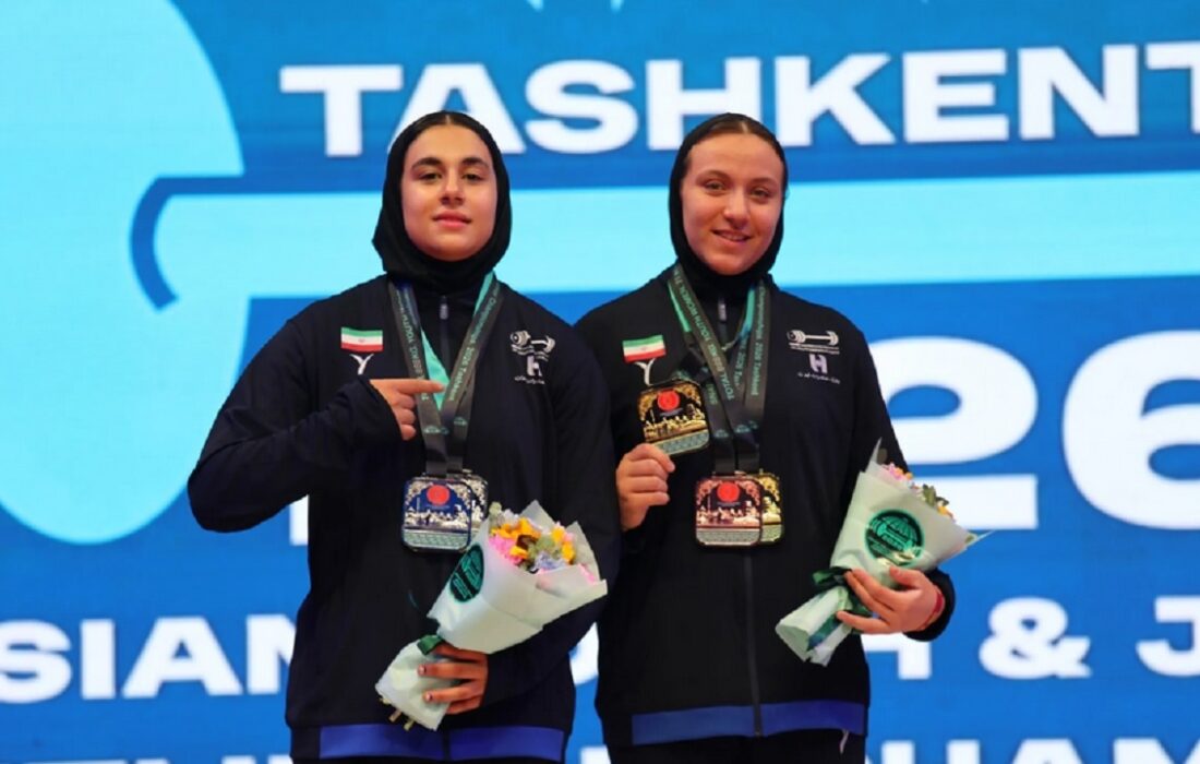 تاریخ‌سازی دختران وزنه‌بردار ایران در آسیا
