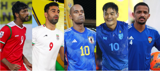 ملی پوش فوتبال ساحلی ایران در بین برترین‌های آسیا