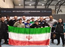 احترام نظامی ملی‌پوشان تنیس روی میز