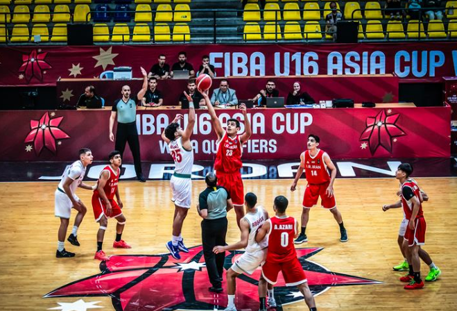 نایب قهرمانی پسران کمتر از ۱۶ سال ایران در غرب آسیا