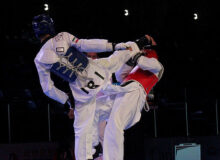 ۶ مدال تکواندوکاران نوجوان ایران در روز نخست قهرمانی جهان/ دختران جلوتر از پسران!