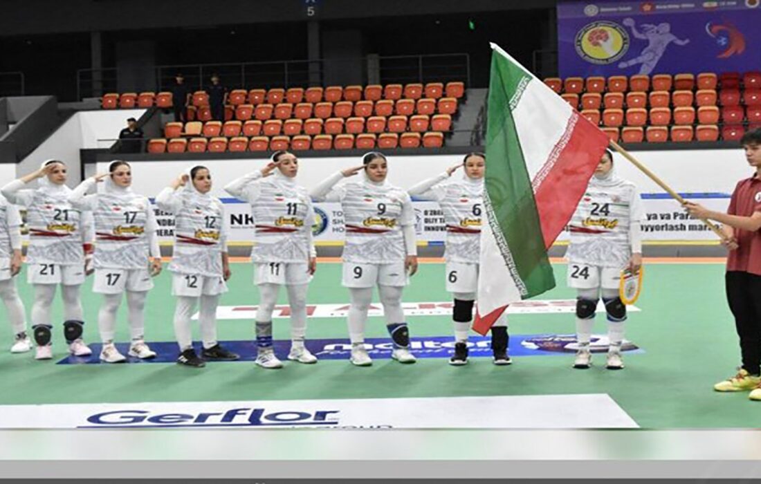 ایران ۷۷ – قرقیزستان ۱۲/ برد پرگل دختران هندبال ایران در آسیا