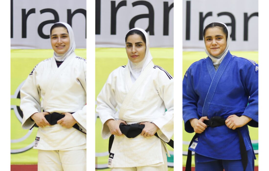 حضور دختران جودوکا ایرانی در مسابقات جام آسیا