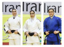 حضور دختران جودوکا ایرانی در مسابقات جام آسیا