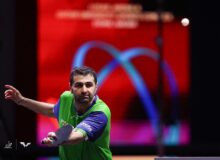 قهرمانی نوشاد عالمیان در مسابقات تنیس روی میز فیدر