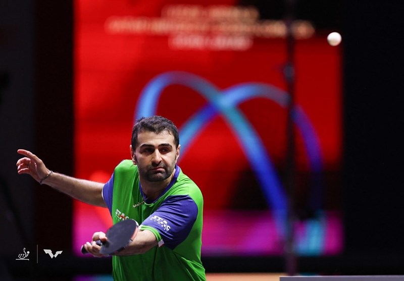 قهرمانی نوشاد عالمیان در مسابقات تنیس روی میز فیدر