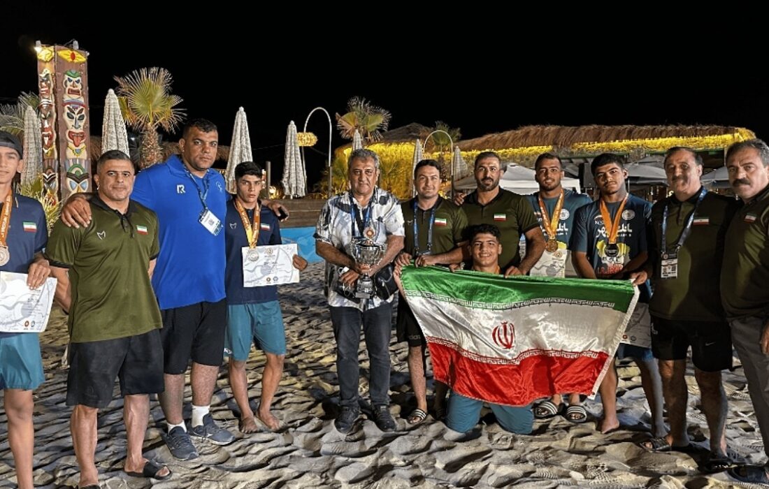 ایران قهرمان کشتی ساحلی نوجوانان جهان شد