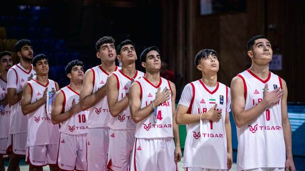 صعود پسران زیر ۱۶ سال بسکتبال ایران به یک چهارم نهایی جام آسیا