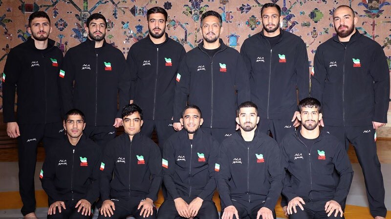 قهرمانی زودهنگام تیم ملی کشتی آزاد ایران در رقابت‌های جهانی