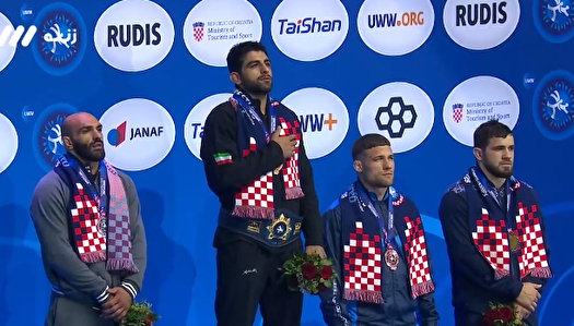 ساروی، سومین طلایی ایران در کشتی فرنگی قهرمانی جهان ۲۰۲۵