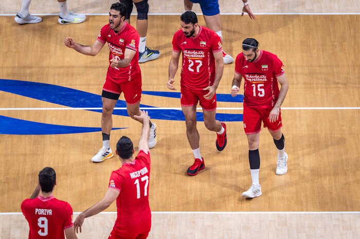صعود والیبال ایران به یک چهارم در ماراتن صربستان
