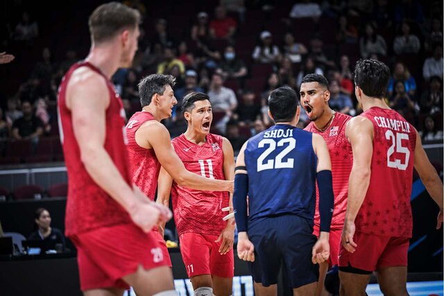 برنامه روز سوم دور حذفی والیبال قهرمانی جهان/ نبرد سخت آمریکا برای صعود