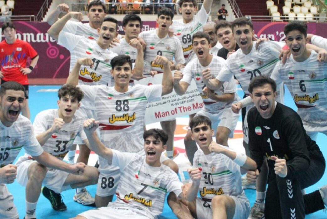 صدرنشینی پسران هندبال ایران با برتری مقابل کره جنوبی