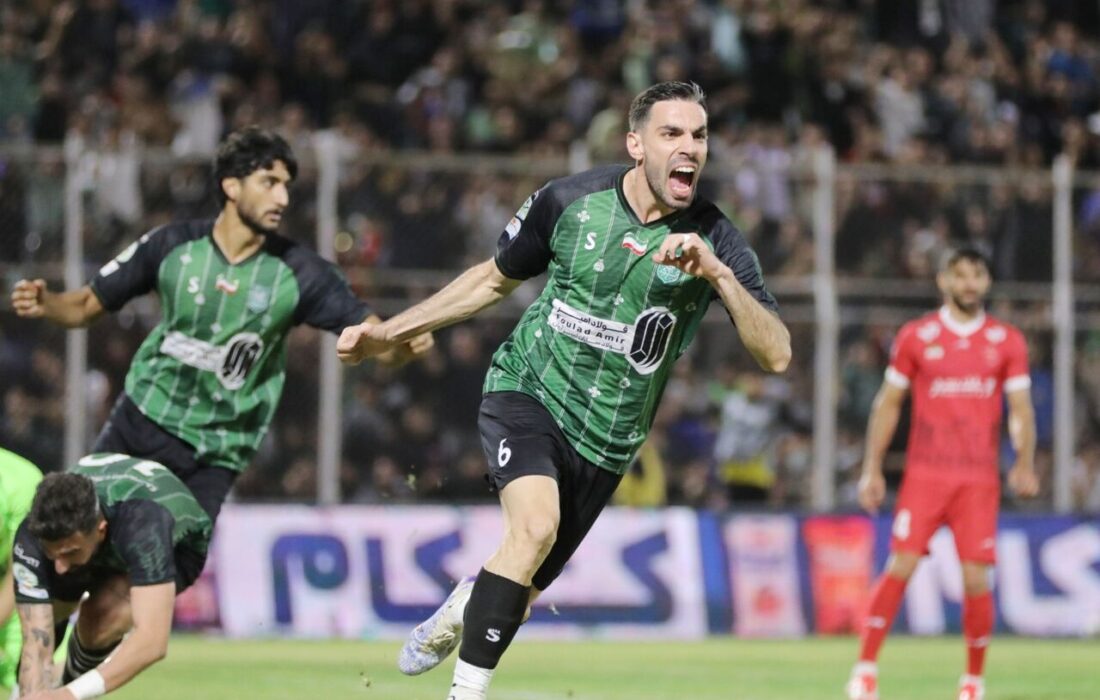 برد تاریخی خیبر خرمآباد مقابل پرسپولیس