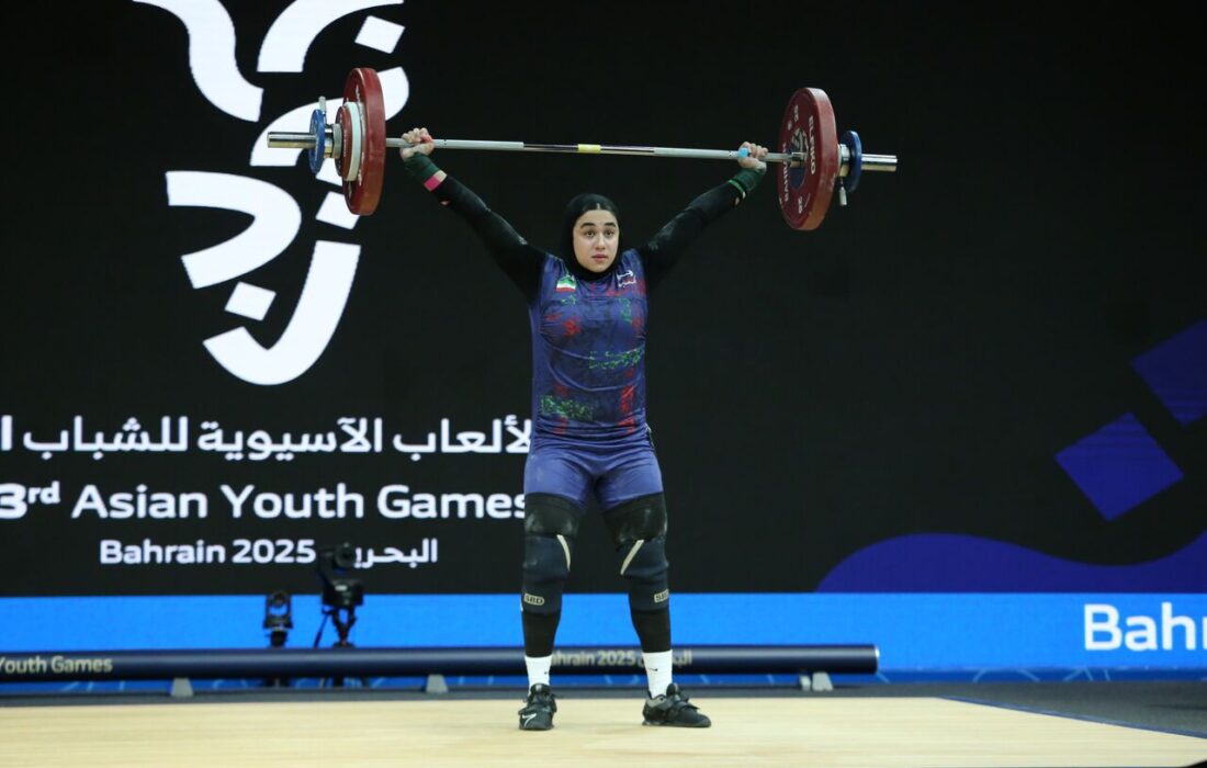 وزنهبرداری بازیهای آسیایی جوانان؛ نسیم قاسمی با ۲ نقره به کار خود پایان داد
