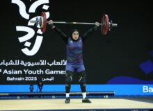 وزنه‌برداری بازی‌های آسیایی جوانان؛ نسیم قاسمی با ۲ نقره به کار خود پایان داد