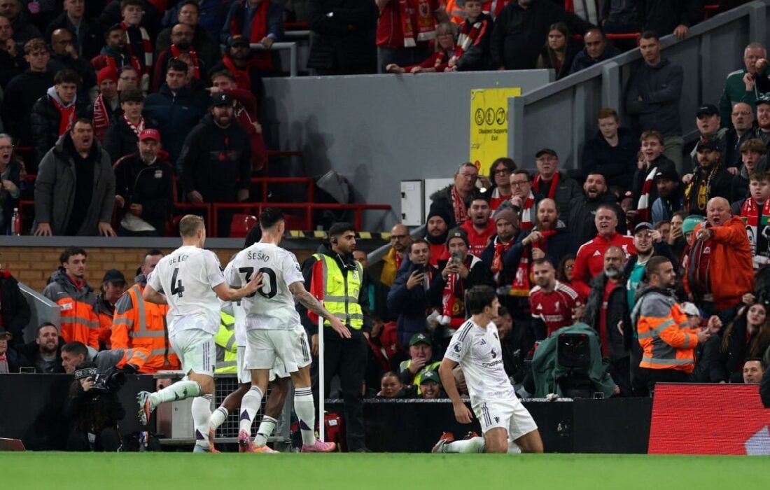 شکست تاریخی لیورپول ۲-۱ مقابل یونایتد | چهارمین شکست پیاپی لیورپول