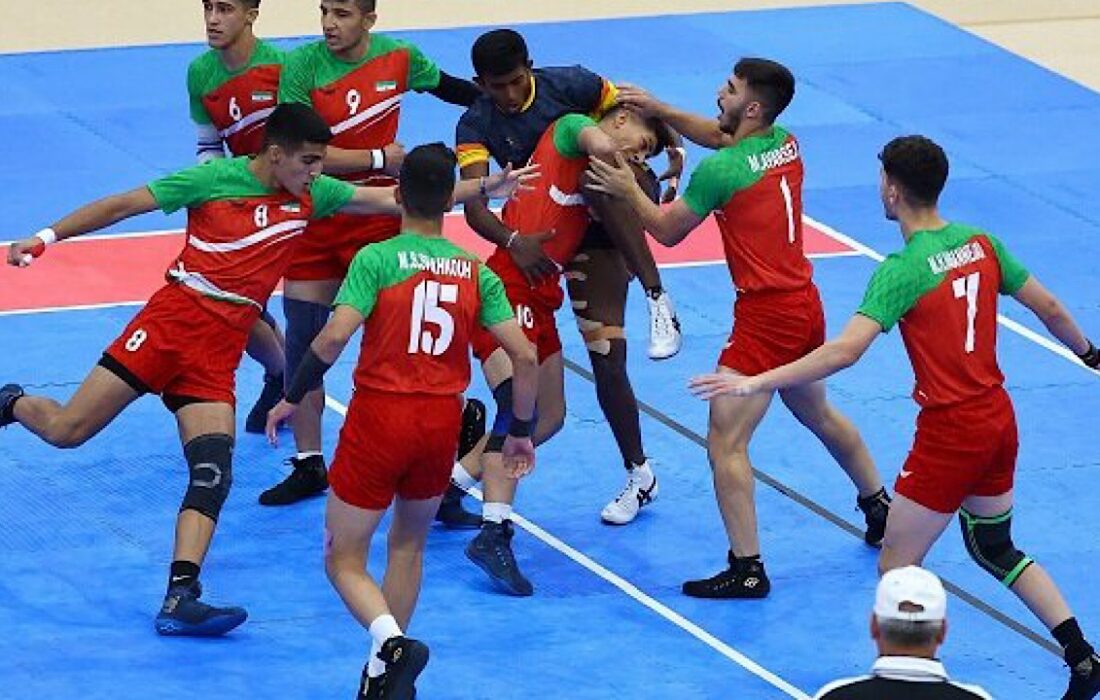 نایبقهرمانی کبدی پسران ایران در بازیهای آسیایی جوانان بحرین