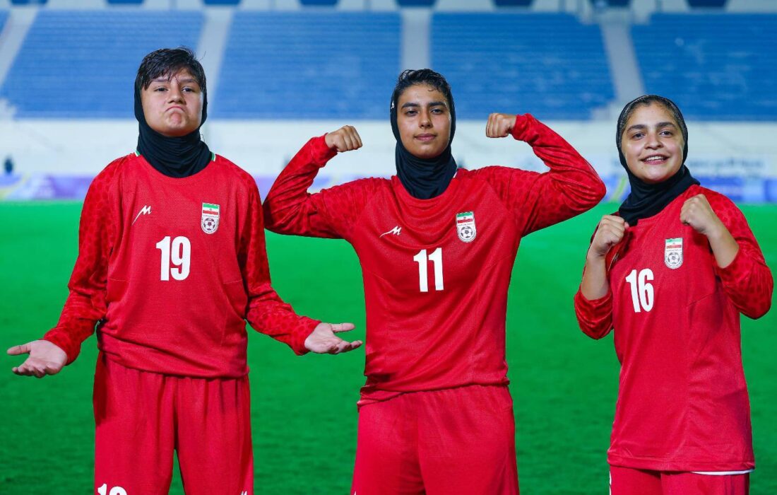 دختران فوتبال ایران با پیروزی ۱۰ گله مقابل کویت در انتخابی جام ملت‌های زیر ۱۷ سال درخشیدند