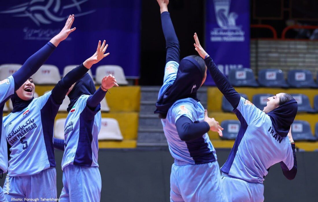 شکست قطر توسط والیبال دختران ایران | پیروزی درخشان در بازی‌های آسیایی جوانان