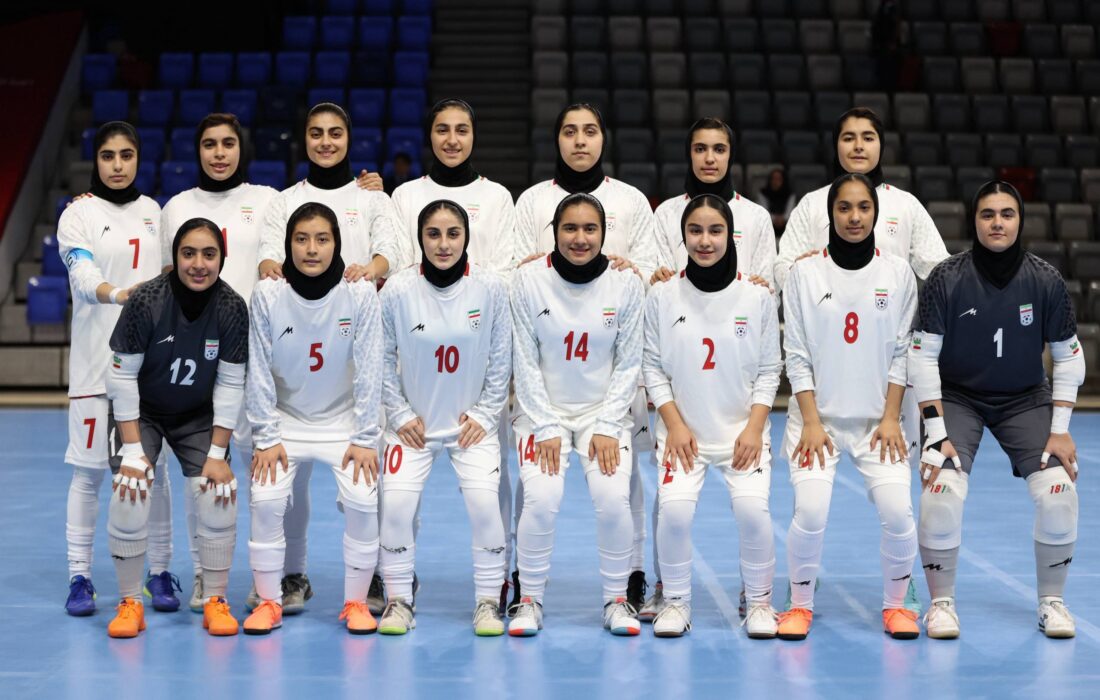 پیروزی درخشان دختران فوتسال ایران با نتیجه ۶-۰ برابر هنگکنگ