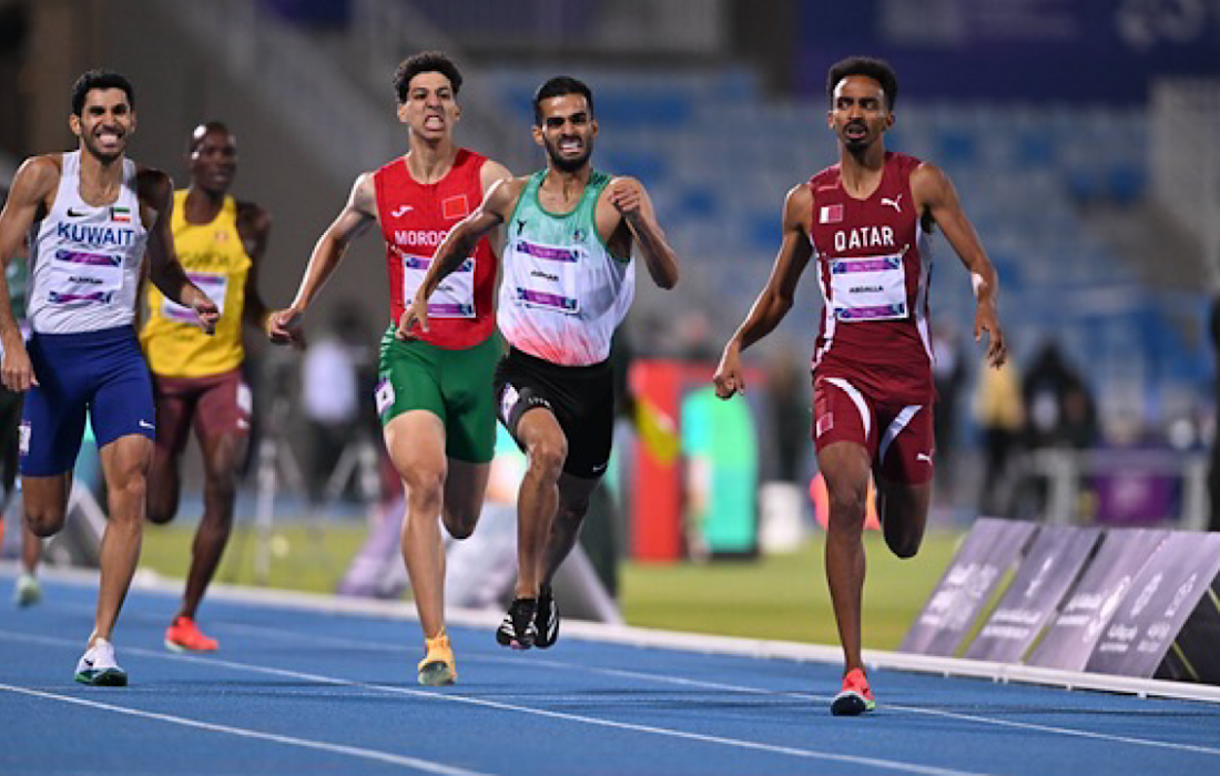 طلای ۸۰۰ متر بازیهای همبستگی اسلامی بر گردن علی امیریان