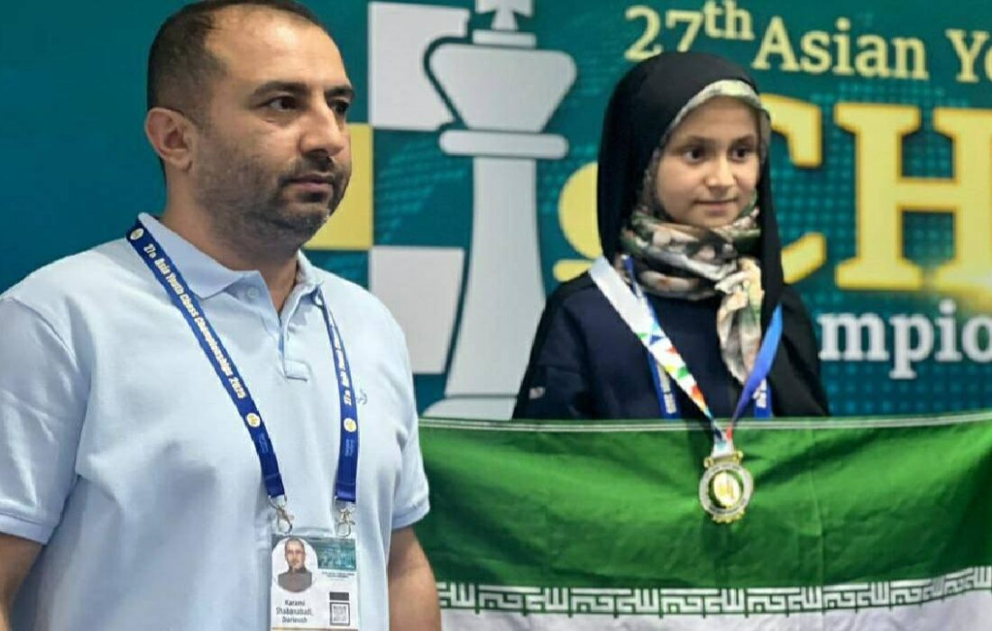 درخشش دختر شطرنجباز ایرانی با حجاب چادر و کسب مدال نقره آسیا ۲۰۲۵