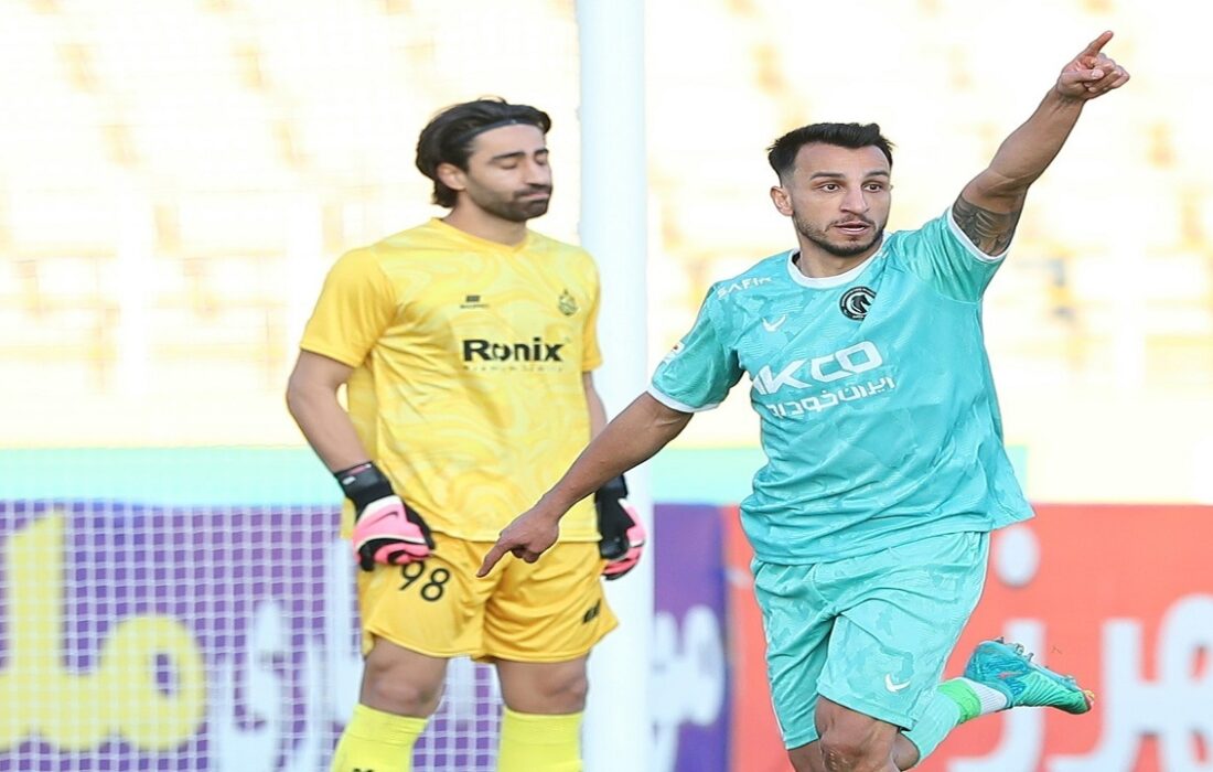 پیکان با گل خدادادی طلسم ۱۰ هفتهای را شکست