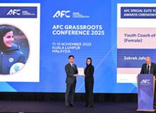 زهره جعفری، مربی زن جوان سال آسیا ۲۰۲۵ شد