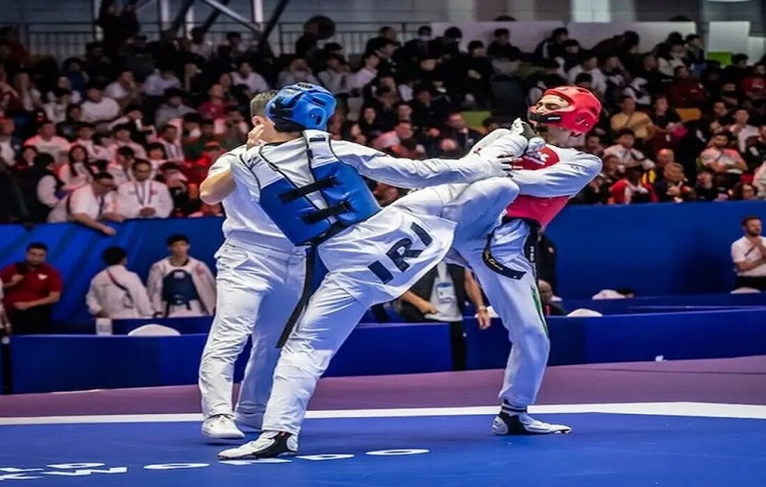 غلامی دومین طلای ایران در تکواندو زیر ۲۱ سال جهان را کسب کرد