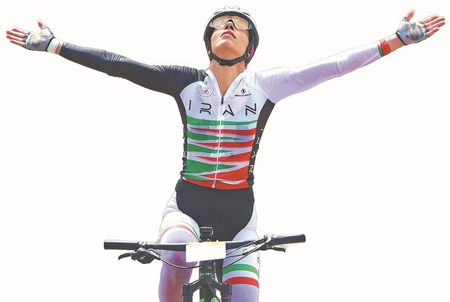 خداحافظی فرانک پرتوآذر؛ پایان درخشان پرافتخارترین دختر دوچرخه‌سواری ایران در ناگویا