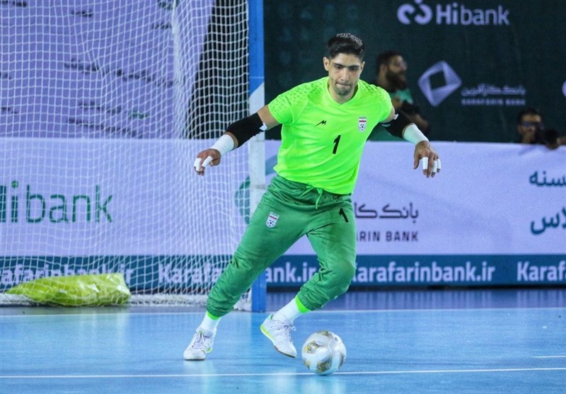 باقر محمدی در بین برترین گلرهای فوتسال جهان