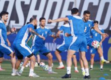 نخستین تمرین تیم ملی ایران در مکزیک برگزار شد