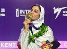 صعود حنا زرین‌کمر به فینال تکواندو آزاد زنان جهان/ ایران یک قدم تا طلا در چین