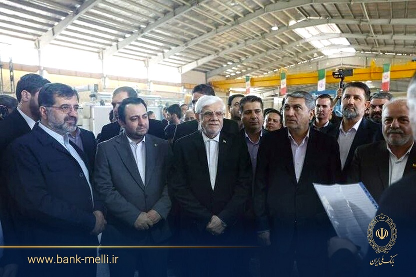 افتتاح واحد بزرگ ریسندگی در قم با سرمایه گذاری بانک ملی ایران